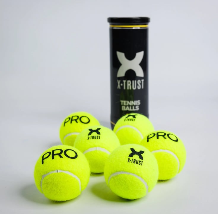 Tubo XTRUST · 3 pelotas