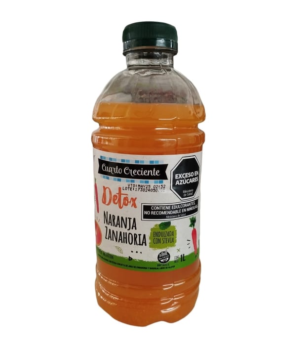 Jugo Detox Naranja y zanahoria. Sin Tacc