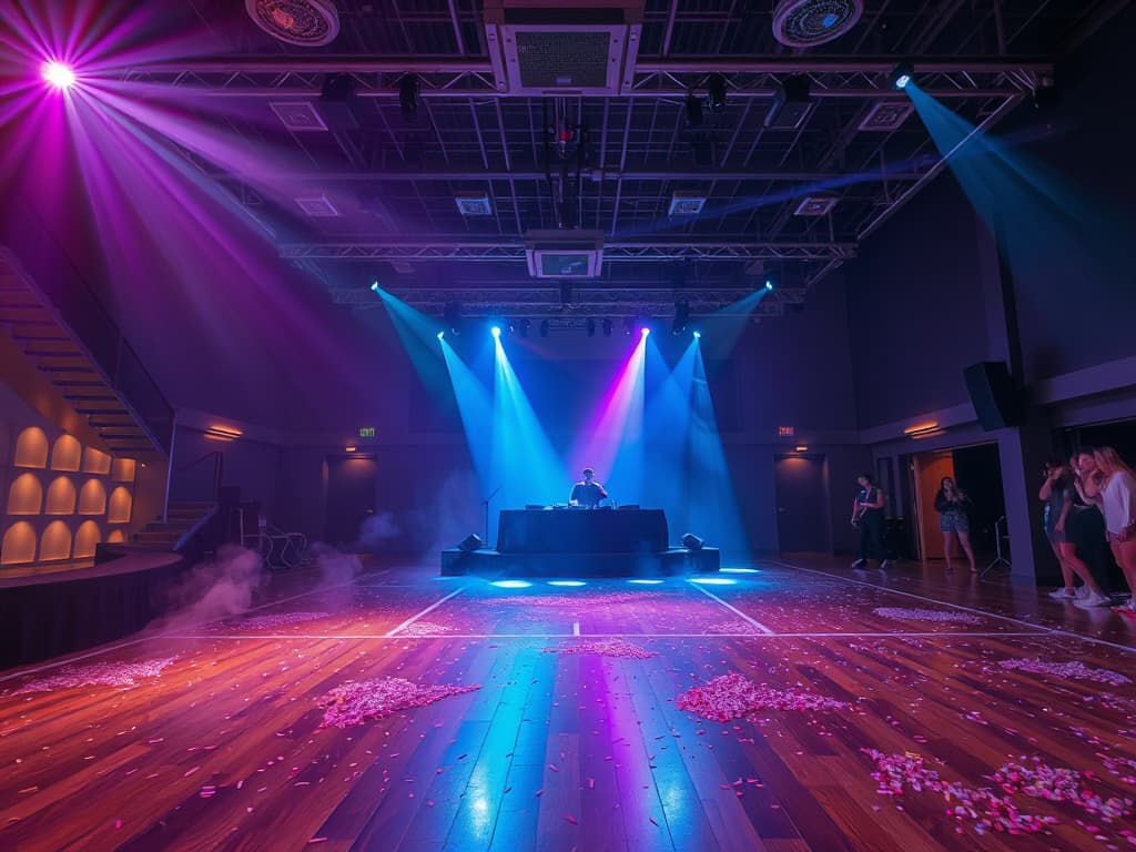 Evento de Egresados en el salón