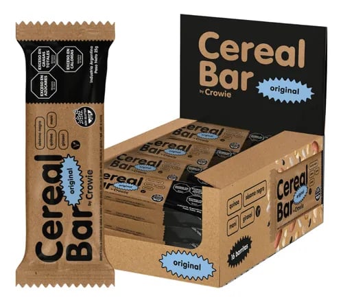 Cereal Bar Original Caja (quinoa,girasol,mani y sesamo negro)