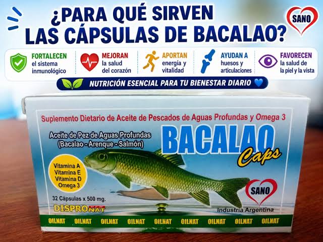Aceite de bacalao x (8 Comp.)