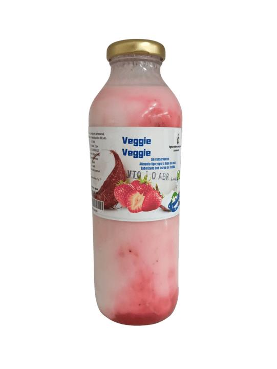 Yogur a base de Leche de Coco sab. Frutilla