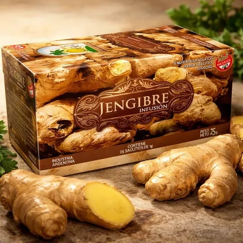 Te Jengibre Oasis Caja X25