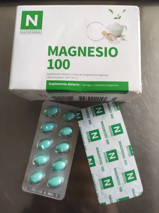 Magnesio 100 x Tira (10 Comp.)