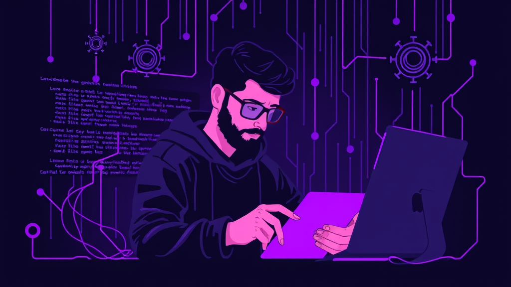 Ilustración editorial: Errores founders técnicos: construir el producto equivocado