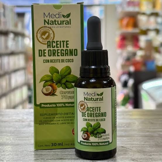 Aceite de Oregano C/Coco 70%