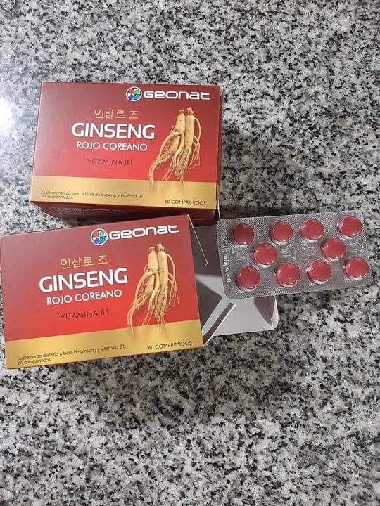 Ginseng rojo coreano x tira (10comp)