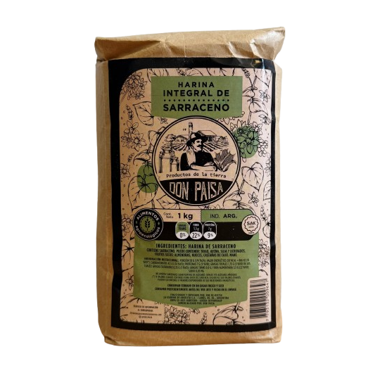 Harina integral de Sarraceno Agroecologica