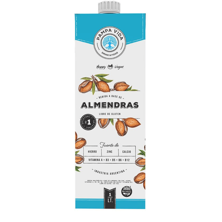 Bebida de almendra original (leche de almendras)