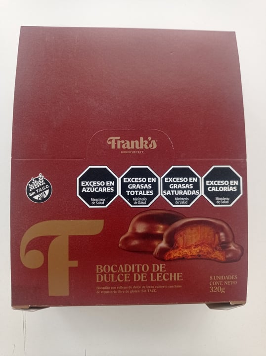 Bocadito dulce de leche x 8 un. Sin Tacc