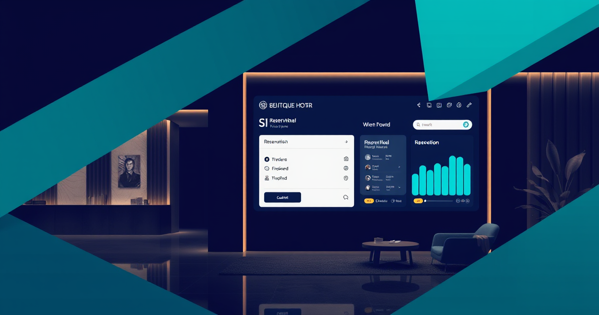 Software de gestión hotel boutique con reservas IA