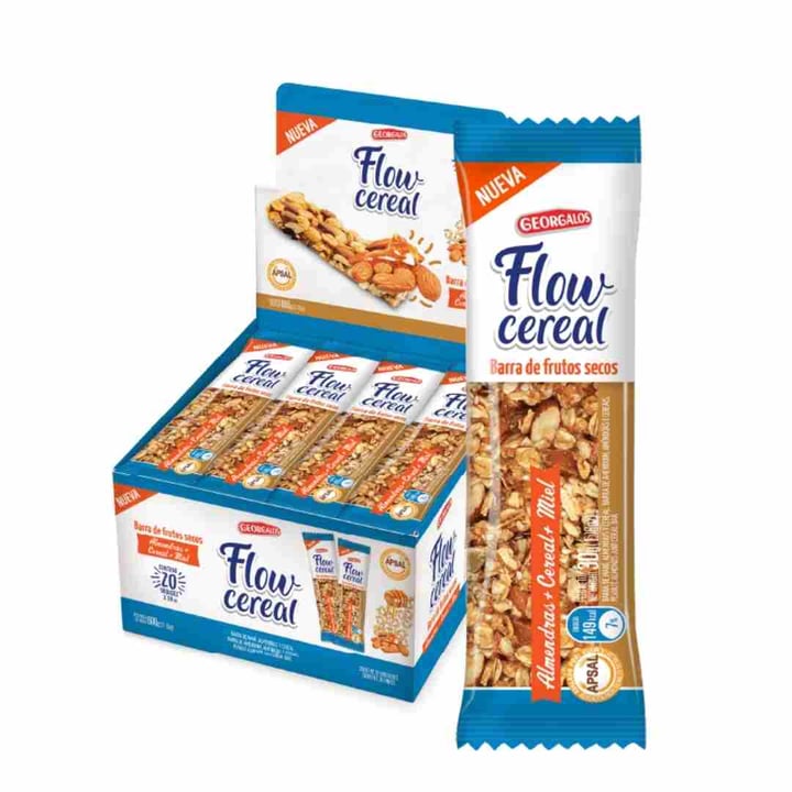 Barra de almendras y frutos secos