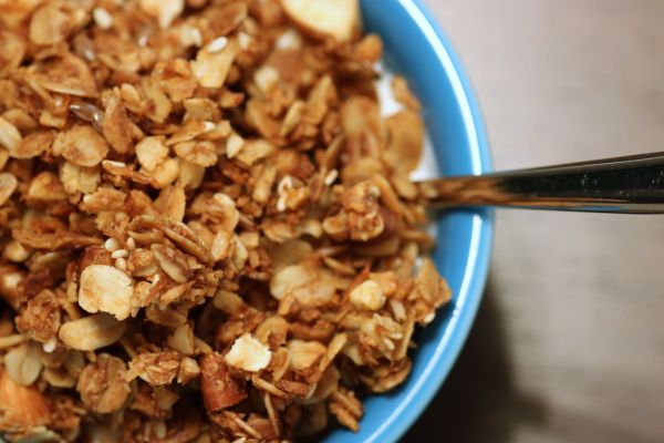 Granola casera con Frutigran y miel