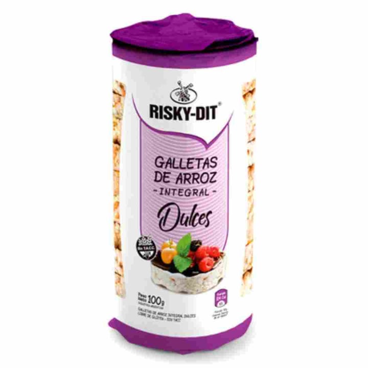 Discos de arroz integral Dulces