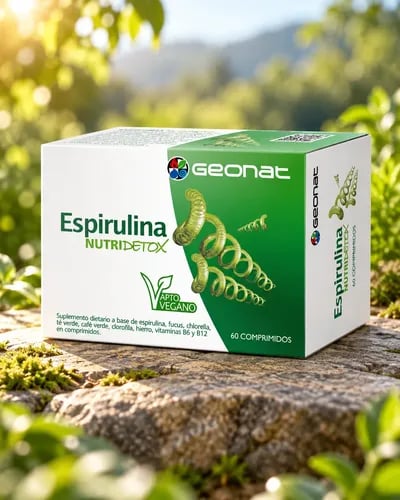 Espirulina nutridetox x tira (10 Comp.)