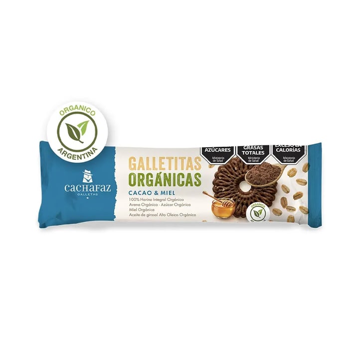 Galletas Organicas Cacao y Miel