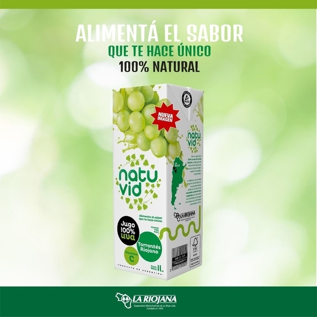 Jugo de Uva 100% Natural 