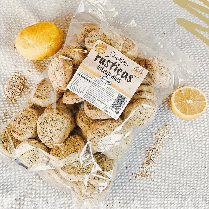 Cookies integrales limon y chia