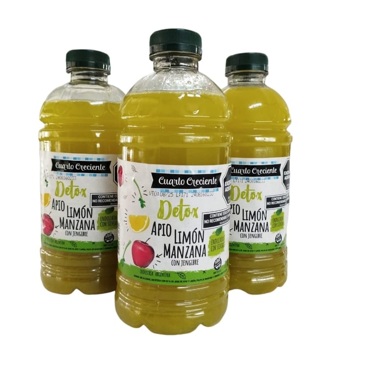 Jugo Detox Apio, Limon, Mazana. Sin Tacc
