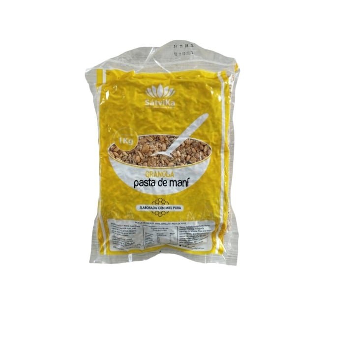 Granola con pasta de mani 