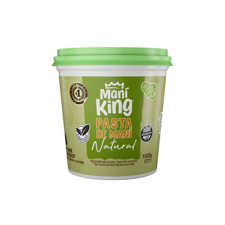 Pasta de mani Natural King