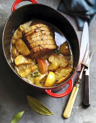 Recette - Rôti de Porc au Cidre et Pommes