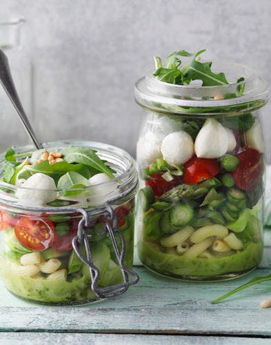 Recette - Salade de Pâtes aux Asperges et Pesto