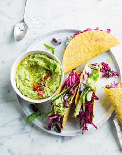 Recette - Tacos Frais aux Légumes