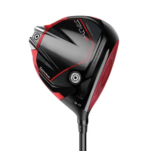 TaylorMade driver with model marking visible