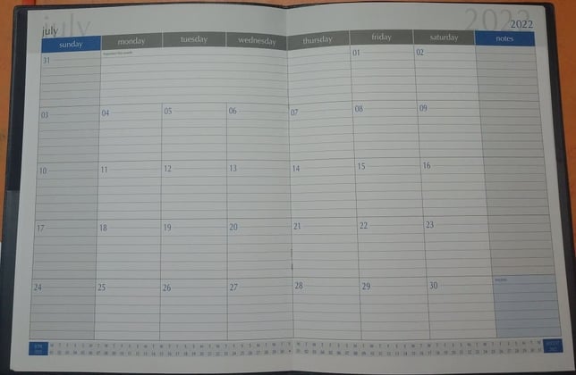 Monthly Planner a look inside Monthly Planner a look inside