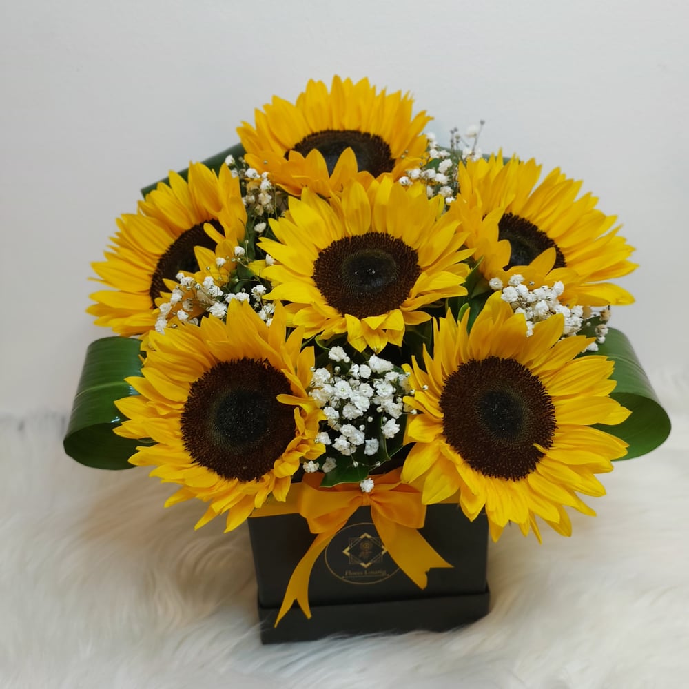 Yellow Artificial Sunflower - 35