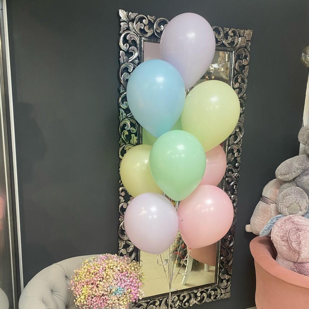 9 Inch Round Balloons Assorted Color Round Balloons – 20-Pack Of 9-Inch ...