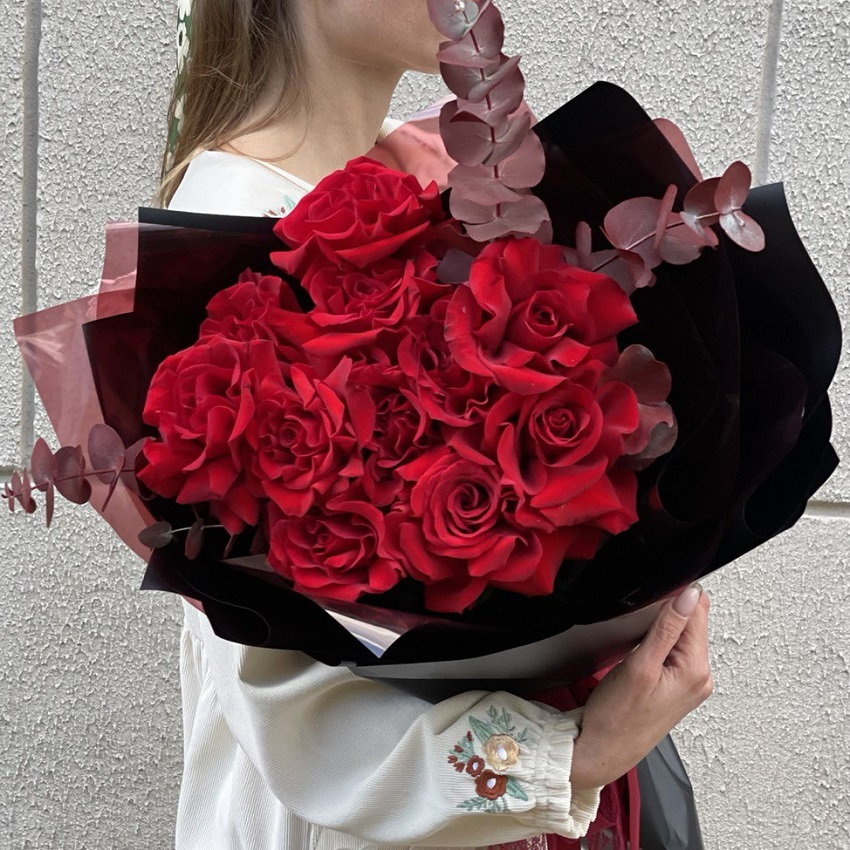 Valentine's Day Bouquet】Romantic Pink Immortal Flower Bouquet