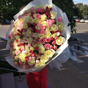 Композиция «Заветная мечта» из роз