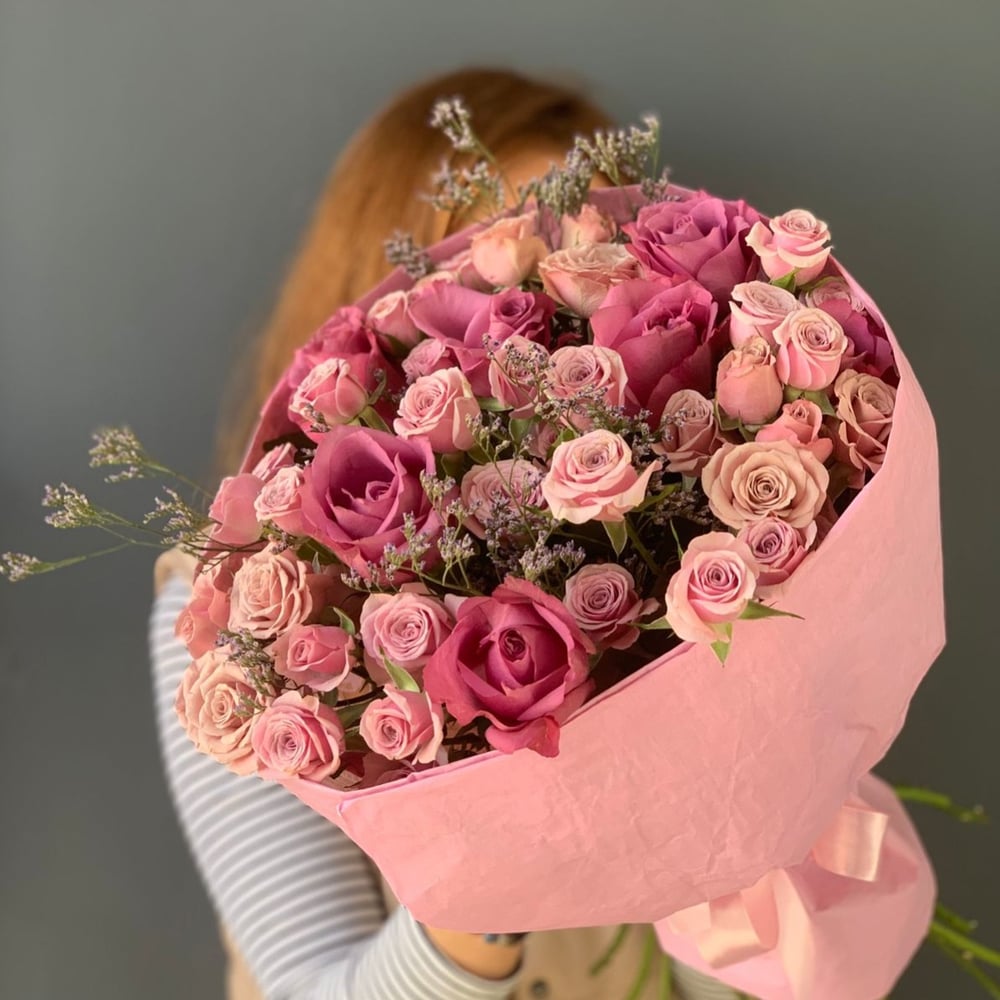 Bouquet 'Lilac Sprinkle' order and send for 40 with same day