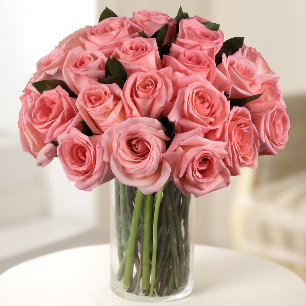 Blumenstrauß '24 rosa Premium-Rosen' vershicken ab 96 € - Blumenversand ...