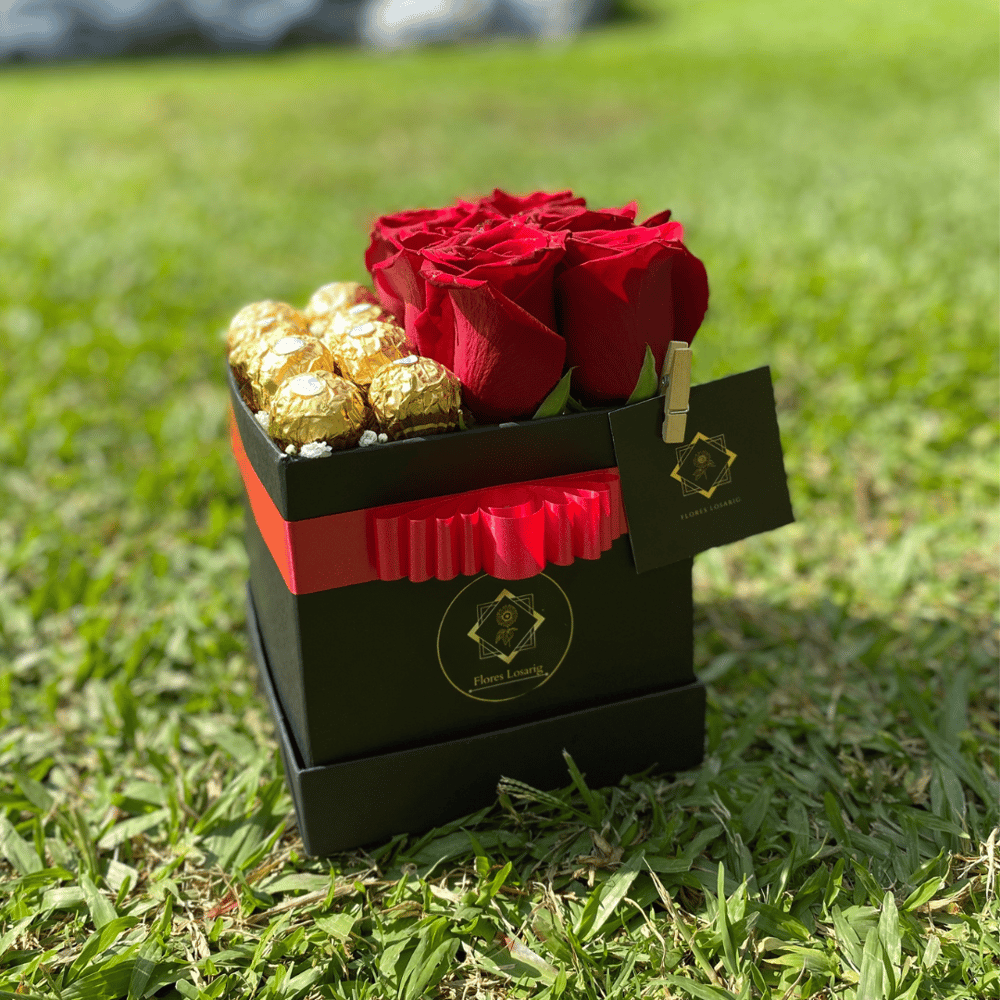 Flower box 'Tokio Box' order and send for 41 with same day delivery