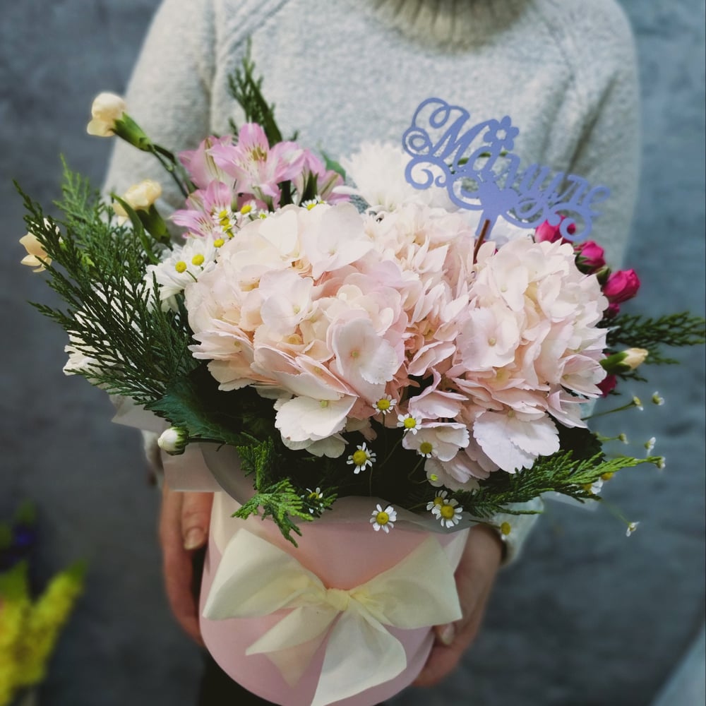 Hortensie mit Blumen bestellen und versenden für 32 € mit Lieferung