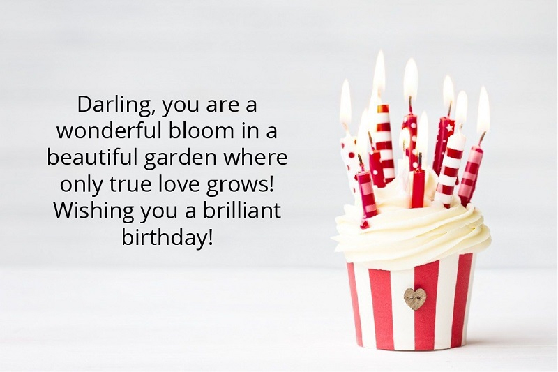 Birthday wishes for lover >> Beautiful captions of postcards for your lover  | MyGlobalFlowers