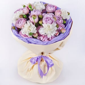 Bouquet 'Unusual butterfly' - order and send for 137 $ with same day  delivery - MyGlobalFlowers