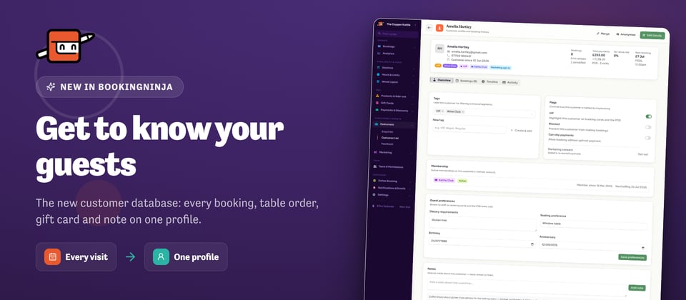 Get to Know Your Guests: The New Customer Database