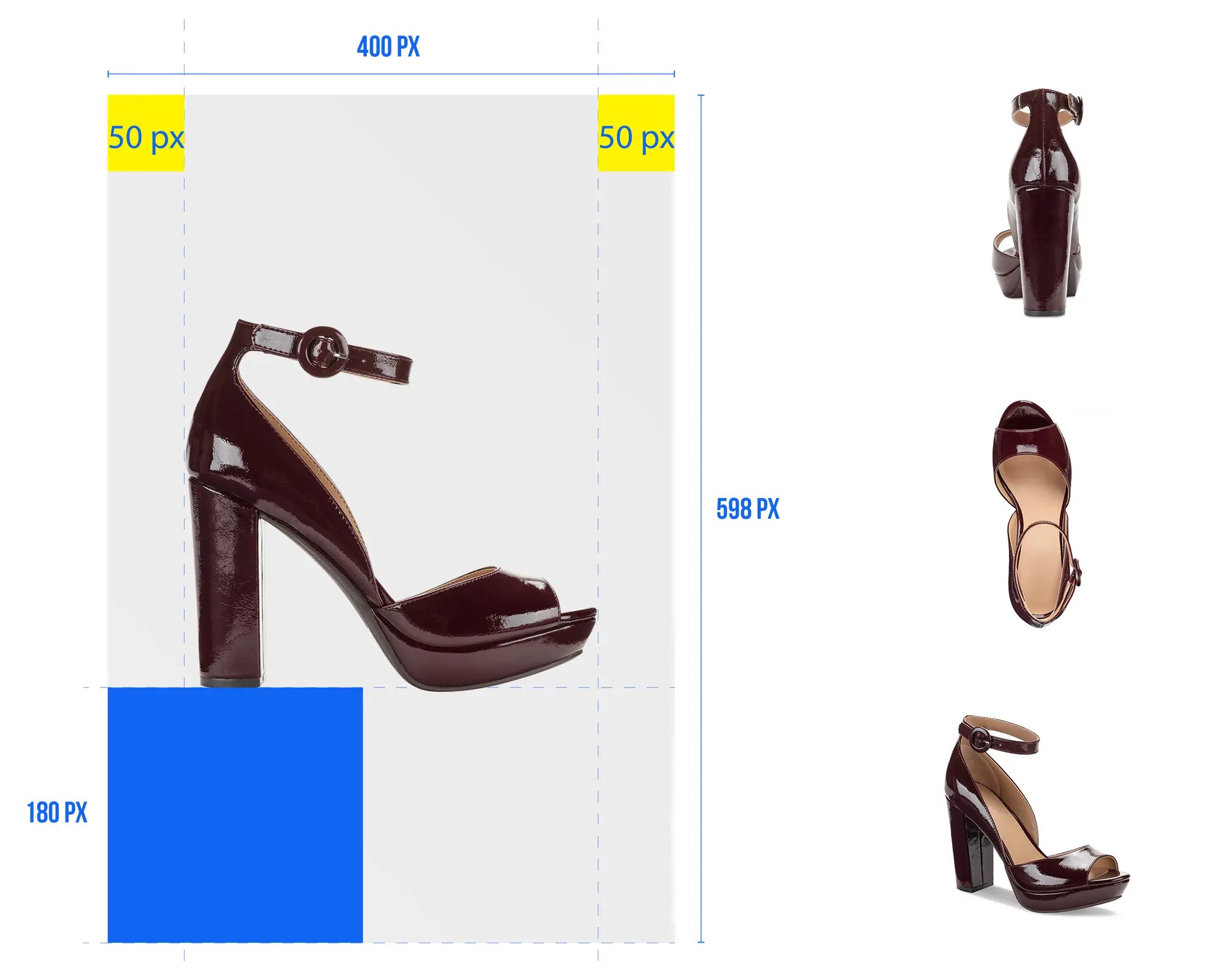 Footwear Web Optimization and Resizing