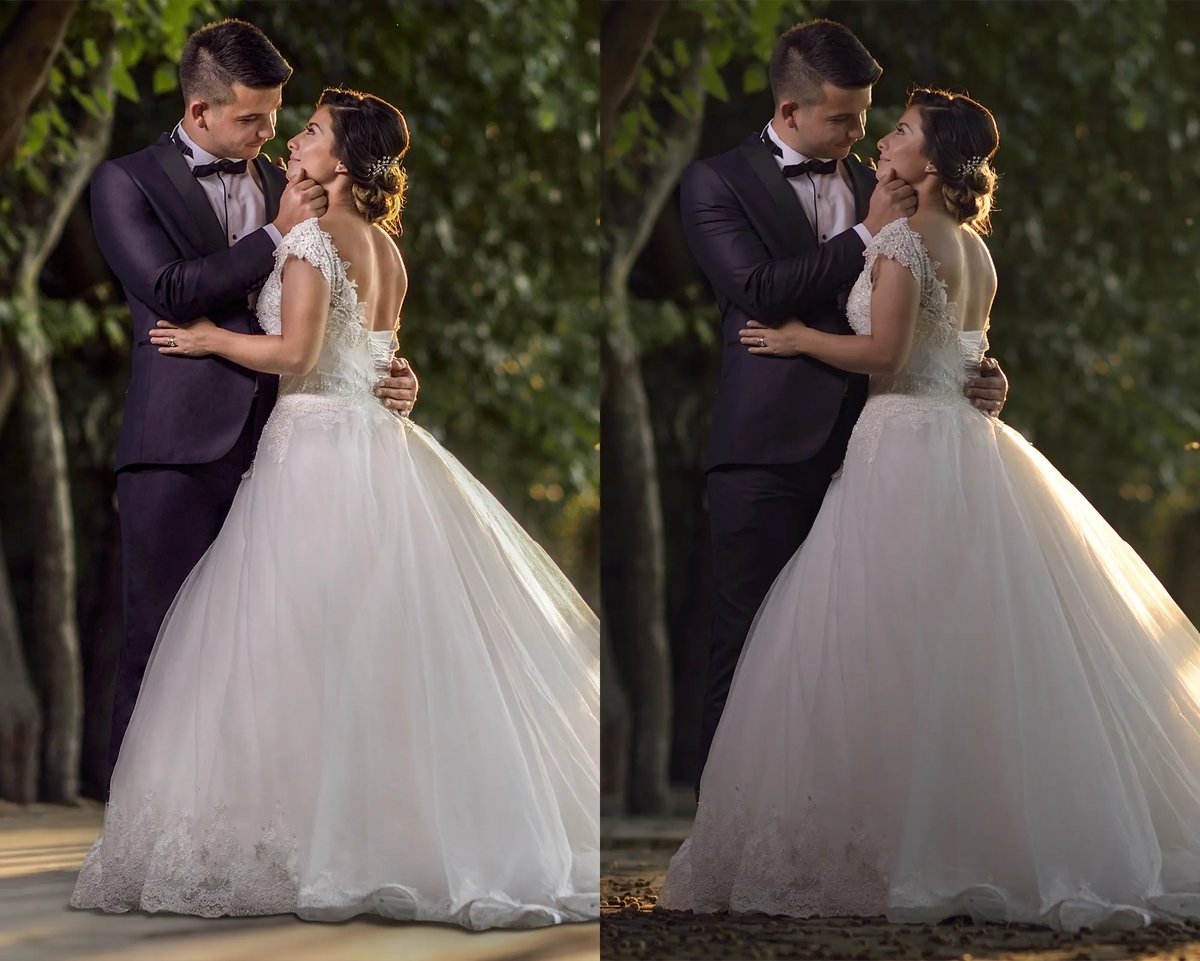 Photoshop Enhancement - Wedding Photo Retouching Services