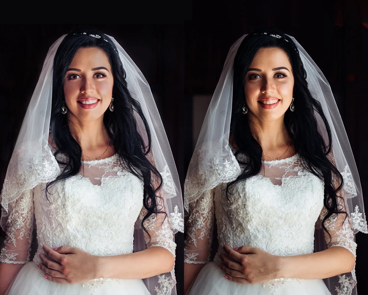 Makeup Adjustment - Wedding Photo Editing Services