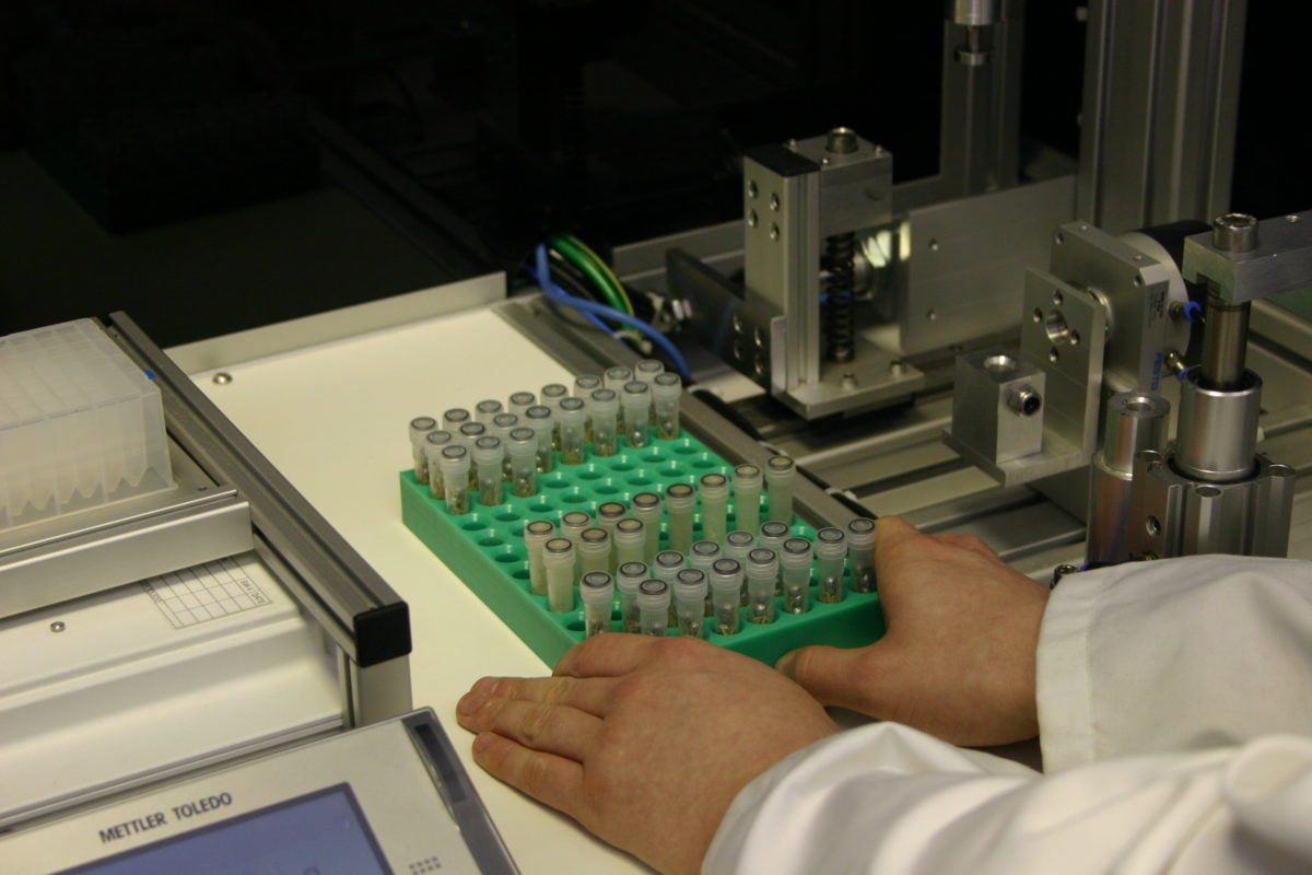 Labman custom system: Biomass preparation system