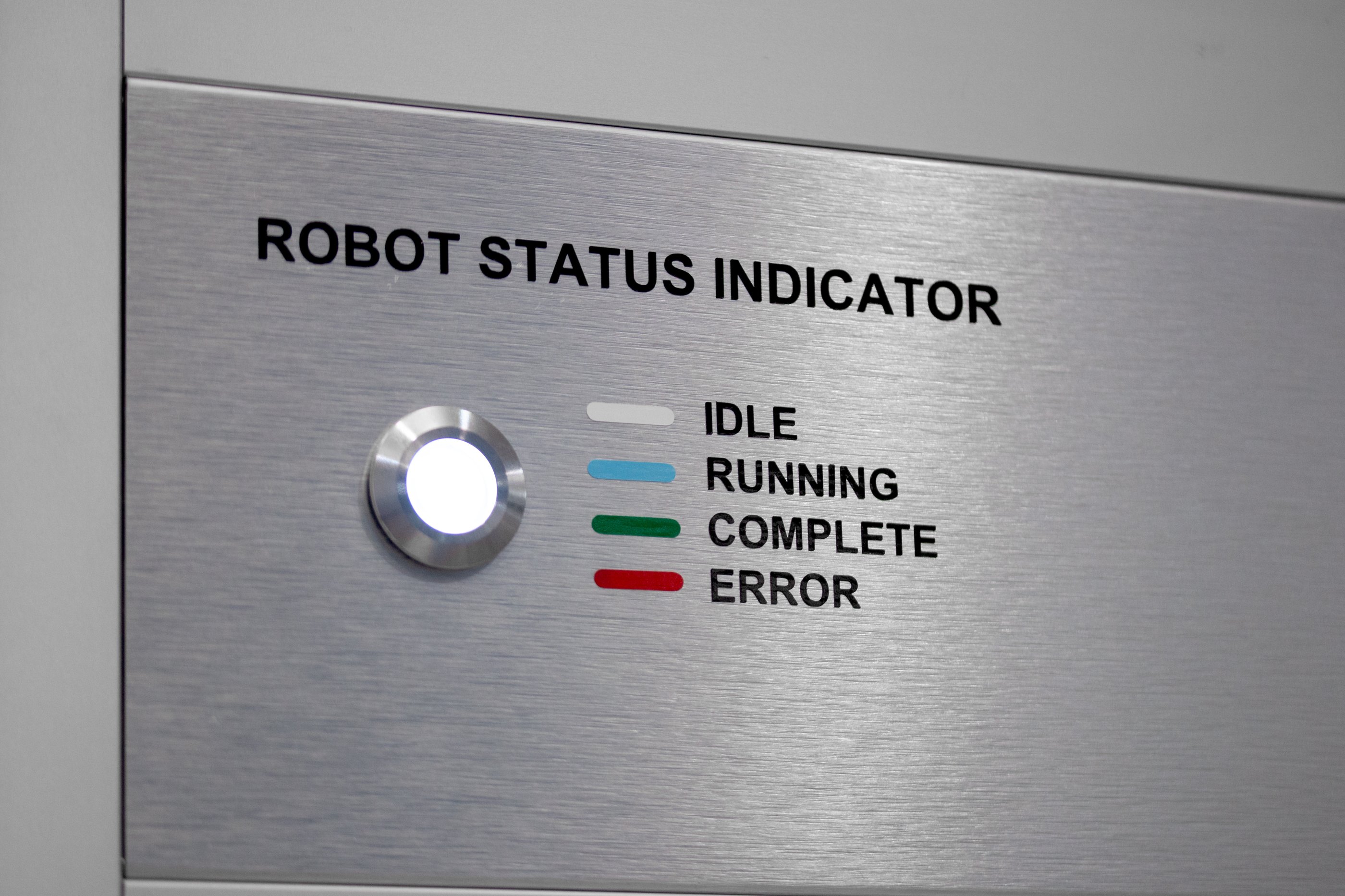robot status indicator