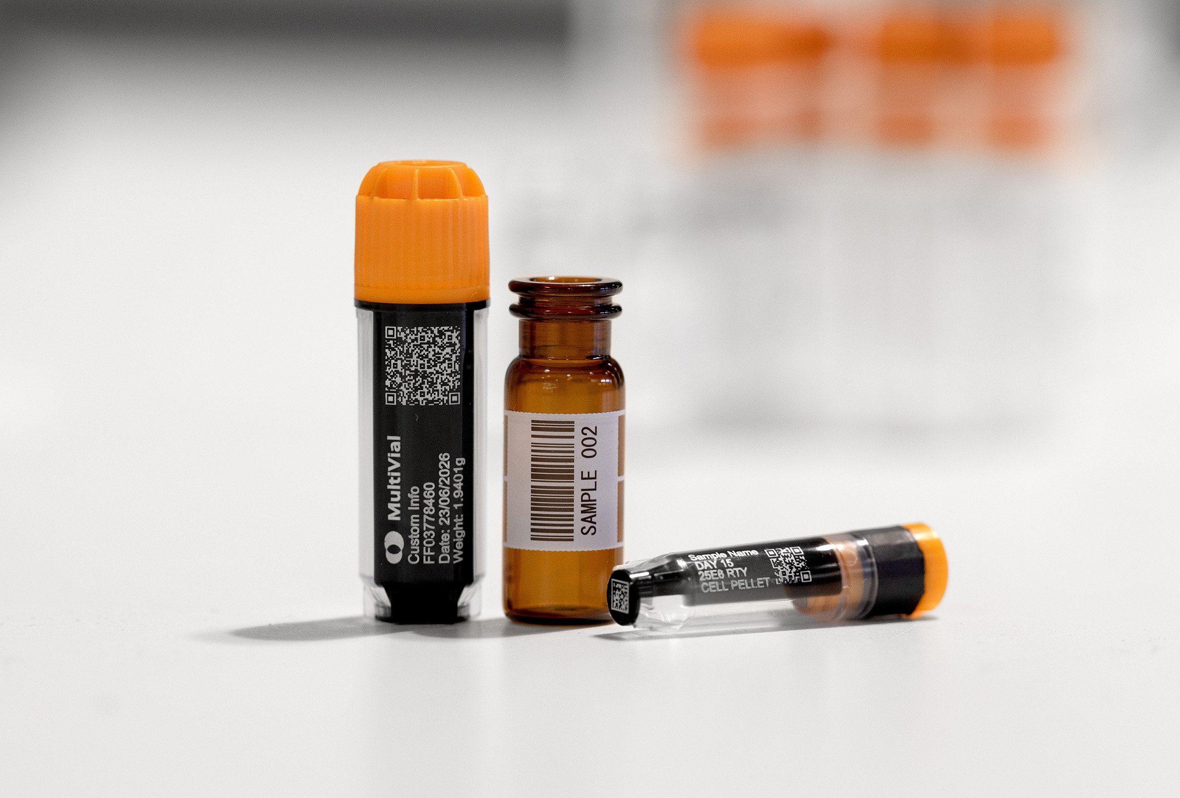 MultiVial Marked Tubes