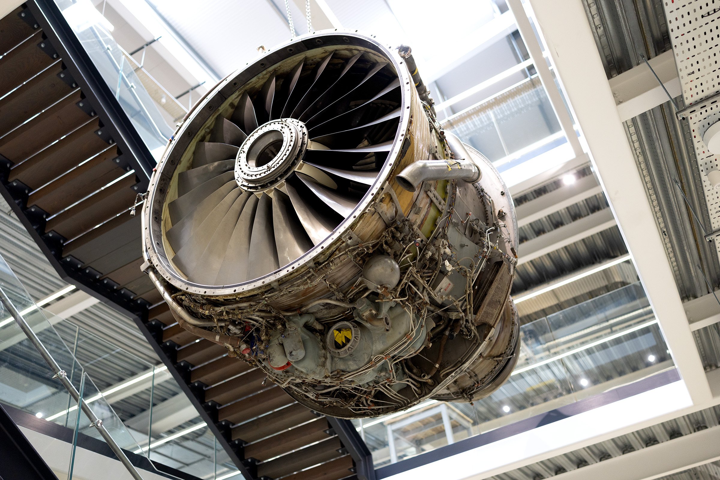 Jet Engine Hanging at Labman