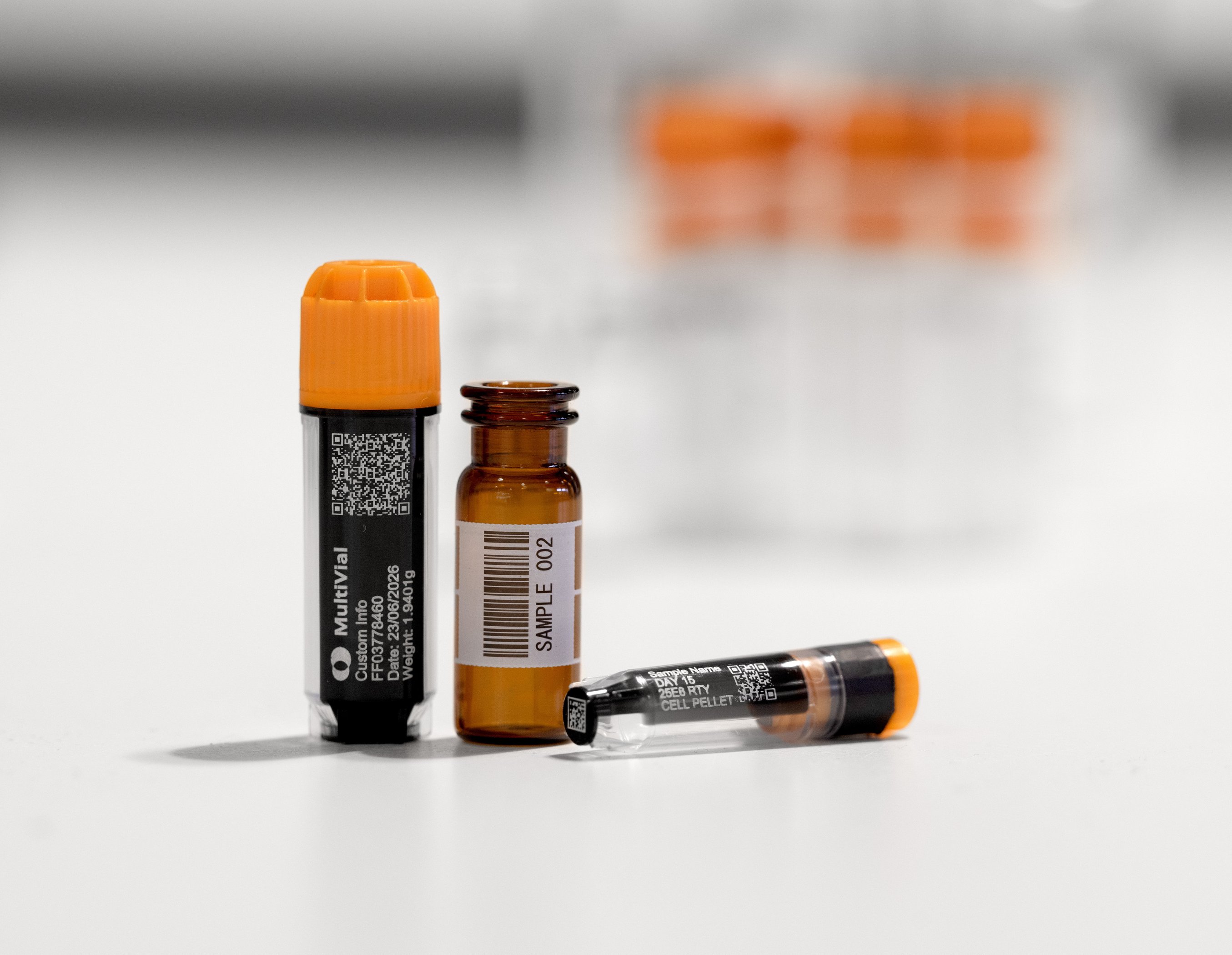 MultiVial Marked Tubes