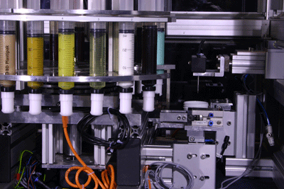 Labman custom system: Viscous liquids dispensing module